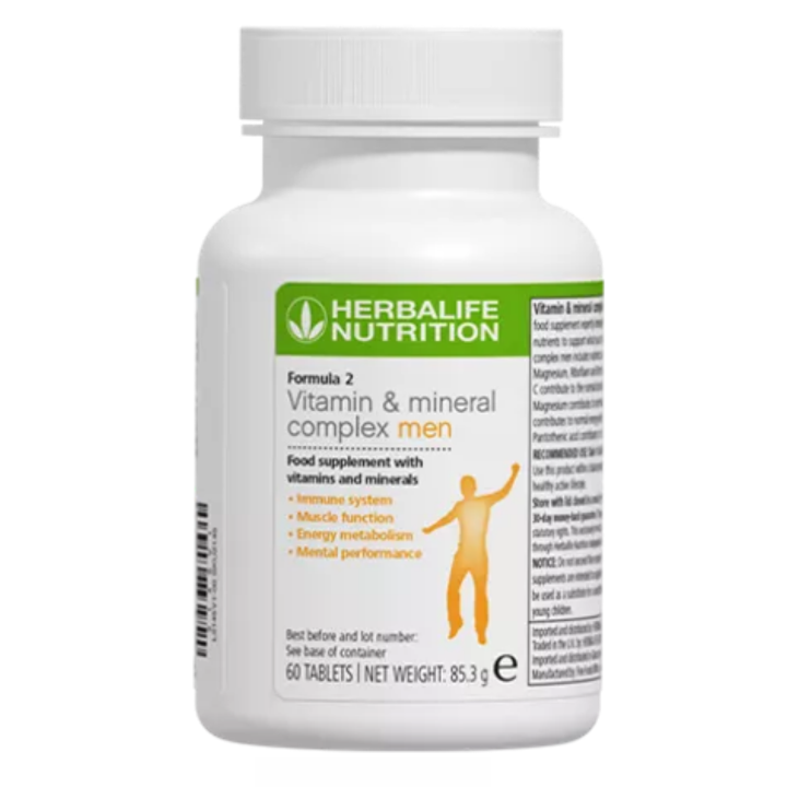 Formula 2 Vitamin & Mineral Complex Men (60 Tablets)